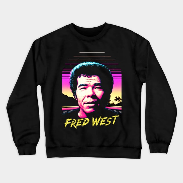 Fred West / 90s Style Aesthetic Design Crewneck Sweatshirt by DankFutura